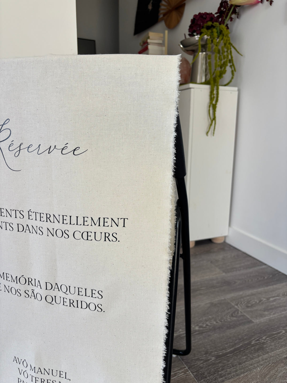 N°1 🏆 L'Hommage - Tissu personnalisé - Coton Naturel OEKO-TEX®