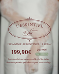 L'Essentiel Sia - L’Hommage · Le Bienvenue · Le Ruban - Tarif privilège